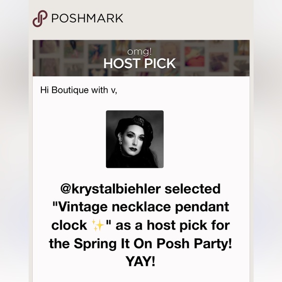 Vintage necklace pendant clock ✨ - Picture 10 of 10